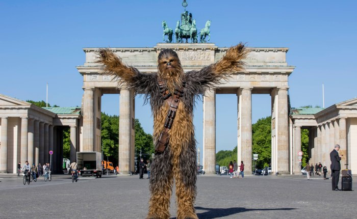 Chewbacca in Berlin – SOLO: A STAR WARS&nbsp;STORY