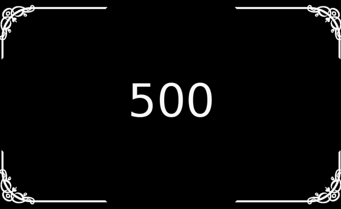 Filmfranchise im Fokus oder einfach das „500 Abo&nbsp;Special“